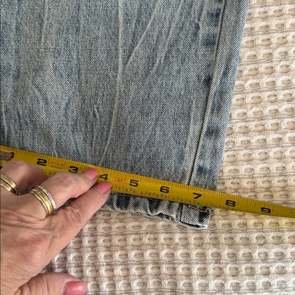 Easel Blue Boyfriend Jeans with Patchwork
Size Medium. New with tags. - Picture 10 of 10